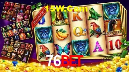 Interface moderna da plataforma 76Bet